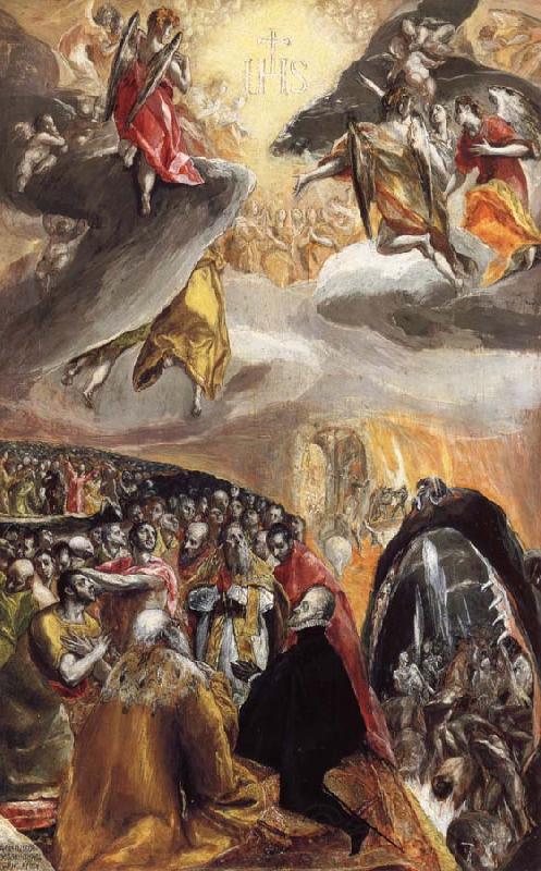 El Greco THe Adoration of the Name of Jesus Spain oil painting art